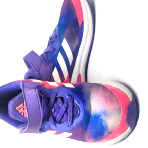 adidas Other - adidas Pink and Purple Sneakers with Vibrant Design